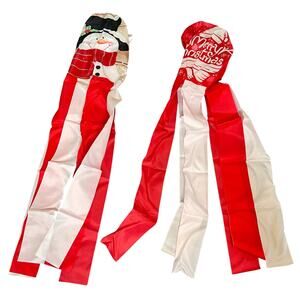 New With Tags 2 Piece light Up Wind Socks Indoor or Outdoor